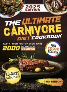 mini Nouvo KINDLE Carnivore diet book color images
