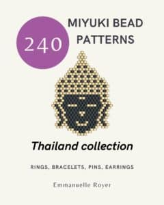 Thailand Miyuki patterns cover kindle x po