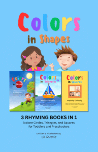 Colours in Shapes books Cover